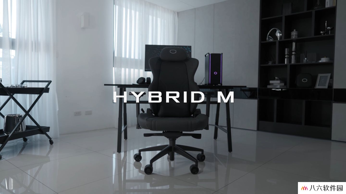 酷冷至尊推出 Hybrid M 按摩电竞椅：内置电池，支持 1 小时无线按摩